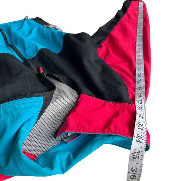 Men’s Hind Colorblock‎ Vintage Zip-up Bicycle Athleisure Active Jacket sz Large - Picture 10 of 13